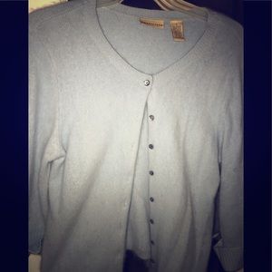 Angora blend cardigan